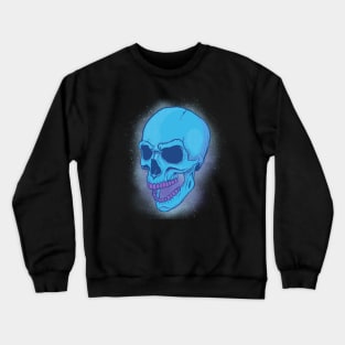 Blue Skull Crewneck Sweatshirt